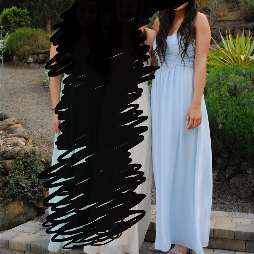 Light blue LuLu’s Prom Dress